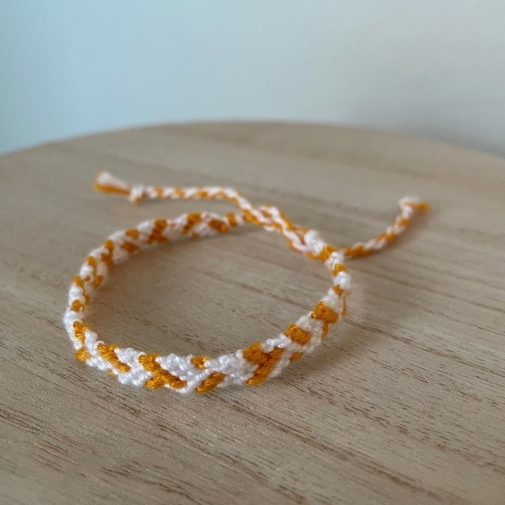 Ivory Mandarin Woven Bracelet
